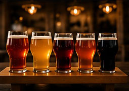 Temecula craft beer flight
